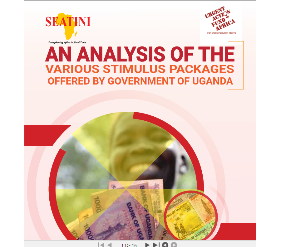 AN ANALYSIS OF THE 2021 VARIOUS STIMULUS PACKAGES  OFFERED BY GOVERNMENT OF UGANDA