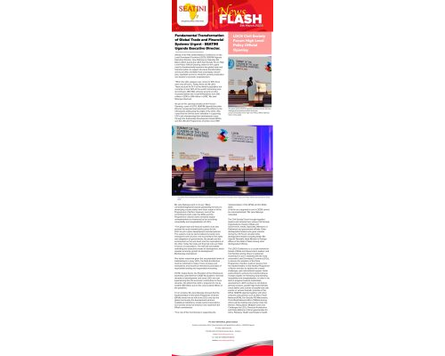 Fundamental Transformation of Global Trade and Financial Systems Urgent – SEATINI Uganda Executive Director