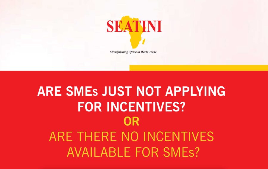 Are SMEs Just Not Applying for Incentives? Or Are There No Incentives Available for SMEs