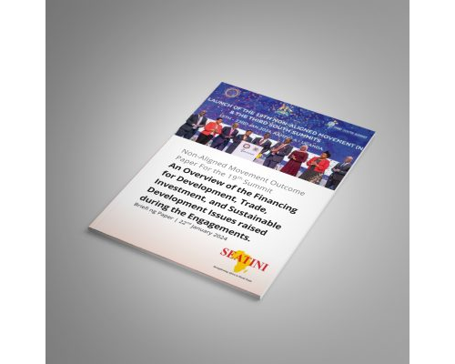 An Overview of the Financing for Development, Trade, Investment, and Sustainable Development Issues raised during the Engagements