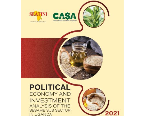 Study on Political Economy and Investment Analysis of the Sesame Sub Sector in Uganda