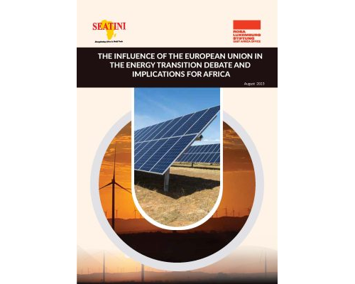 THE INFLUENCE OF THE EUROPEAN UNION IN THE ENERGY TRANSITION DEBATE AND IMPLICATIONS FOR AFRICA